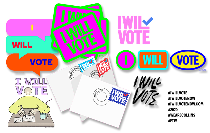 I Will Vote : Stickers
