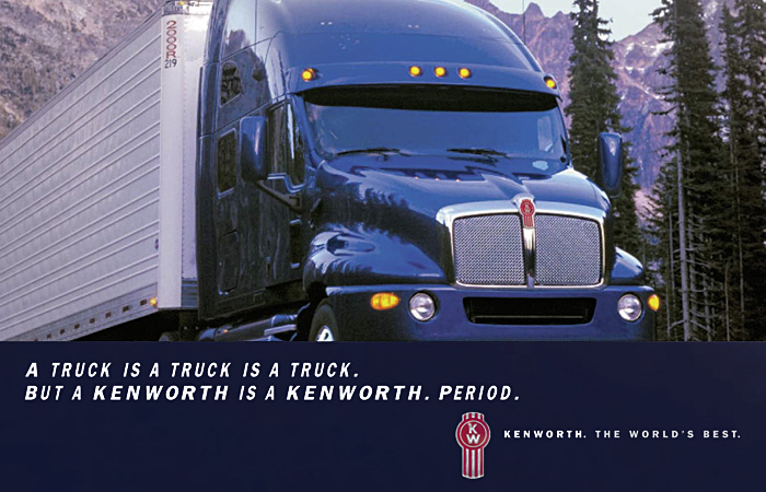 Kenworth Not Just a Truck