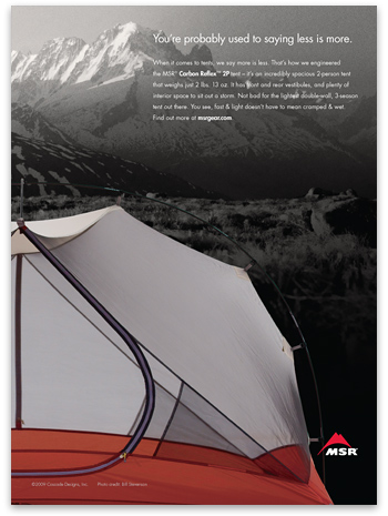 MSR Carbon Reflex 2p Tent