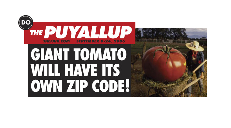 Puyallup Fair Giant Tomato