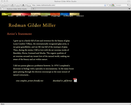 Rodman Giler Miller Statement